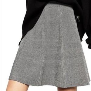 ZARA Basics GREY or NAVY mini skirt